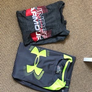Set of under armour t shirts